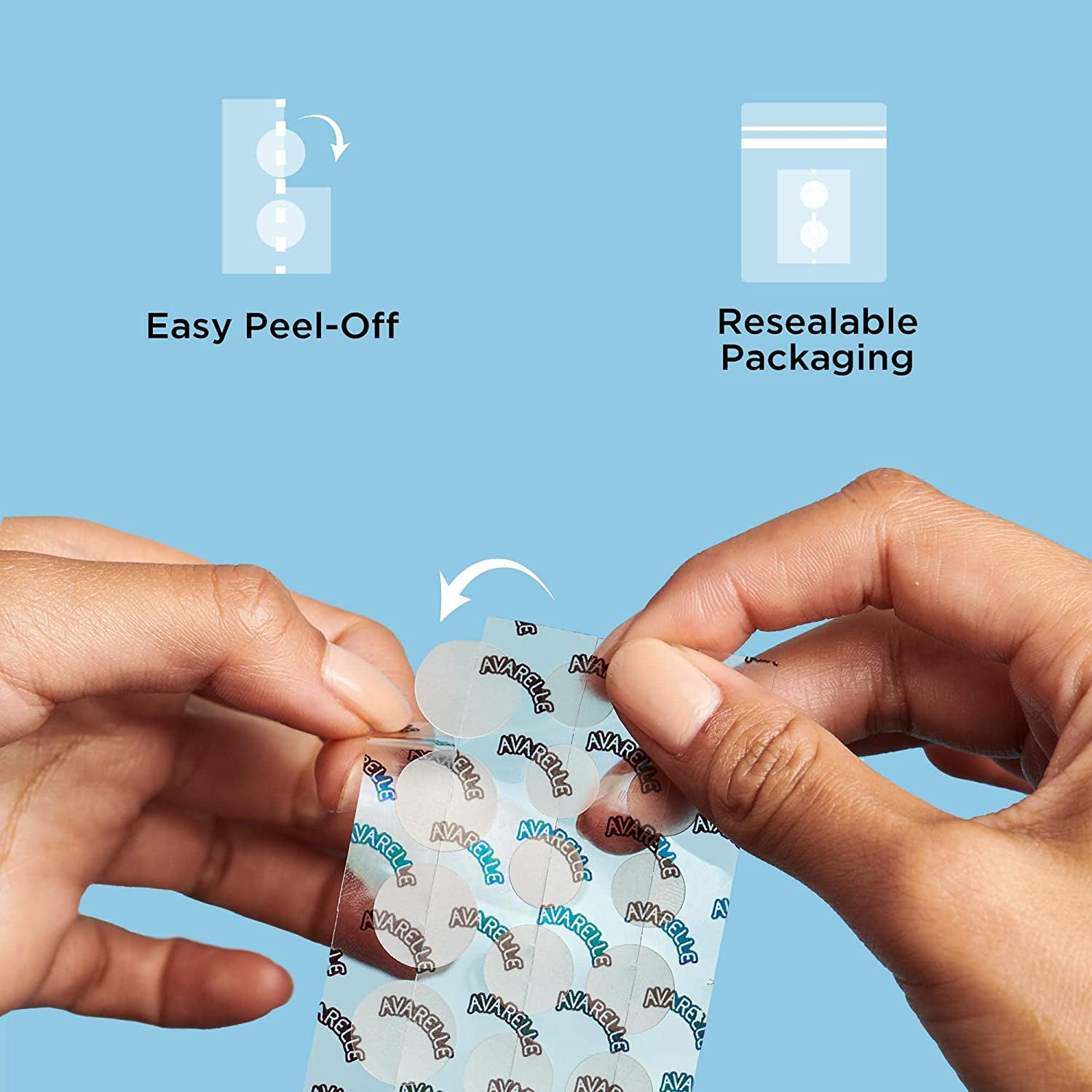 ClearSkin Patches - Cuidado invisible, Resultados visibles.