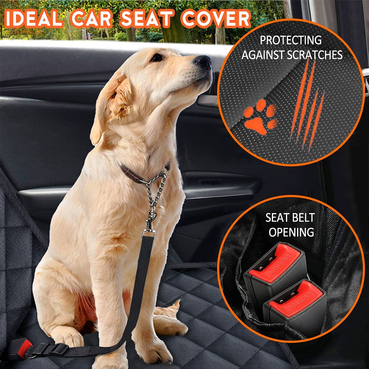 DogSafe Protector de Asiento de Coche